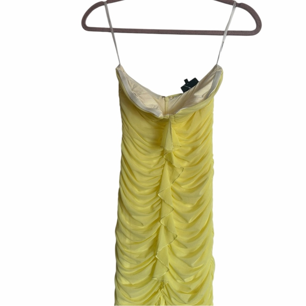 MAJORELLE Giules Gown in Light Yellow - Picture 6 of 9